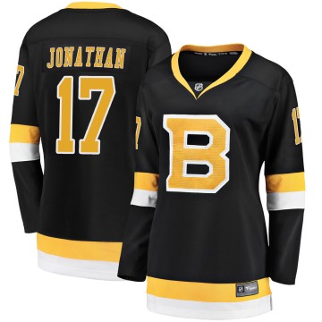 Premier Fanatics Branded Women's Stan Jonathan Boston Bruins Breakaway Alternate Jersey - Black