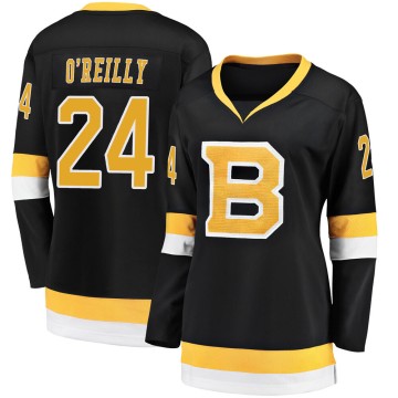 Premier Fanatics Branded Women's Terry O'Reilly Boston Bruins Breakaway Alternate Jersey - Black