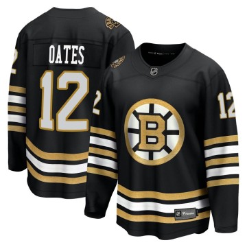 Premier Fanatics Branded Youth Adam Oates Boston Bruins Breakaway 100th Anniversary Jersey - Black